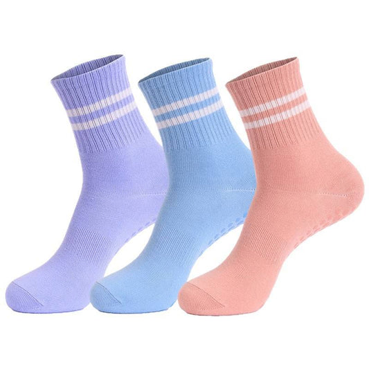 Chaussettes colorées à compression 3D